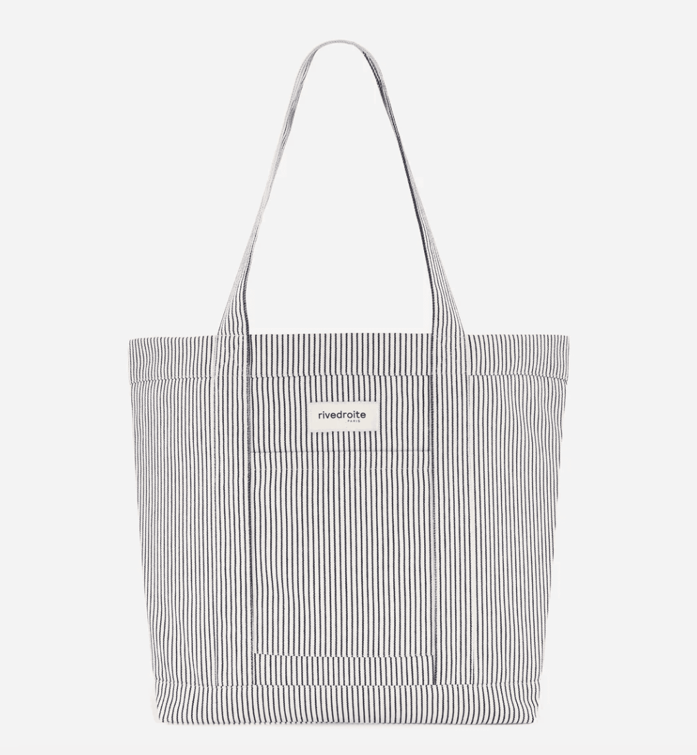 Striped Amelot Beach Tote