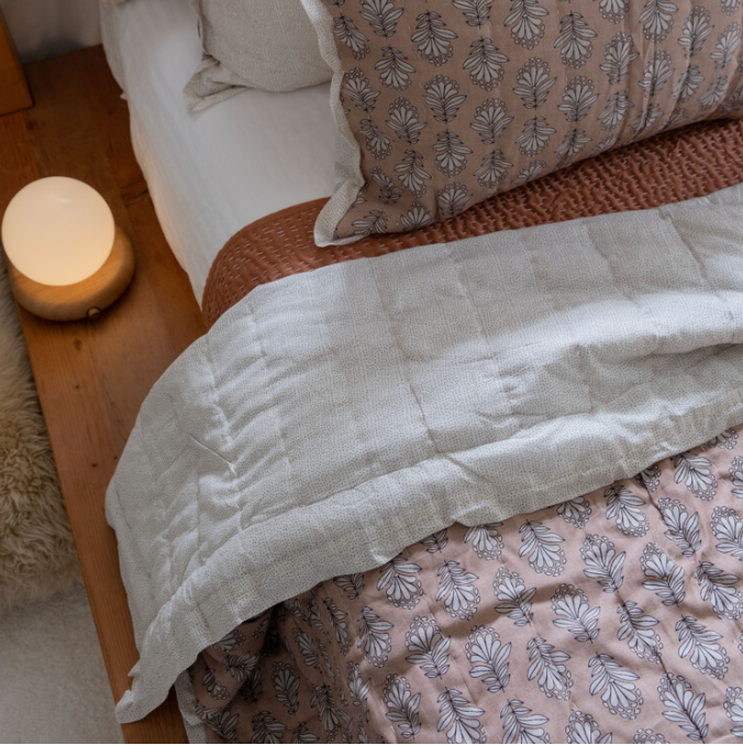 Charlie Block Print Quilt