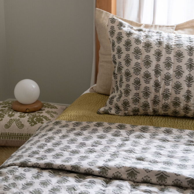 Charlie Block Print Quilt