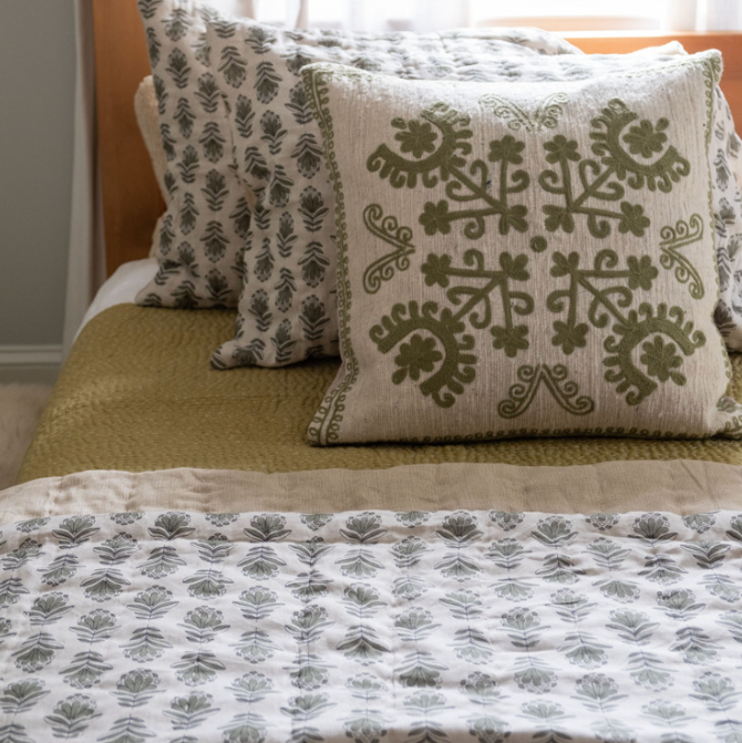 Charlie Block Print Quilt