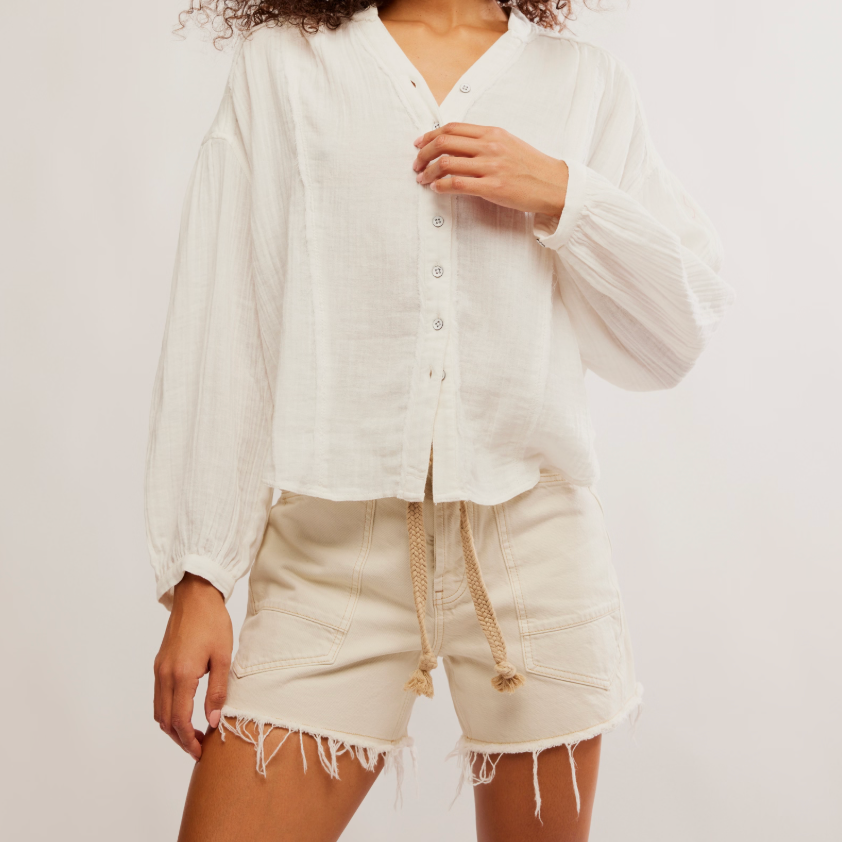 Free People VALLEY DOUBLE CLOTH
