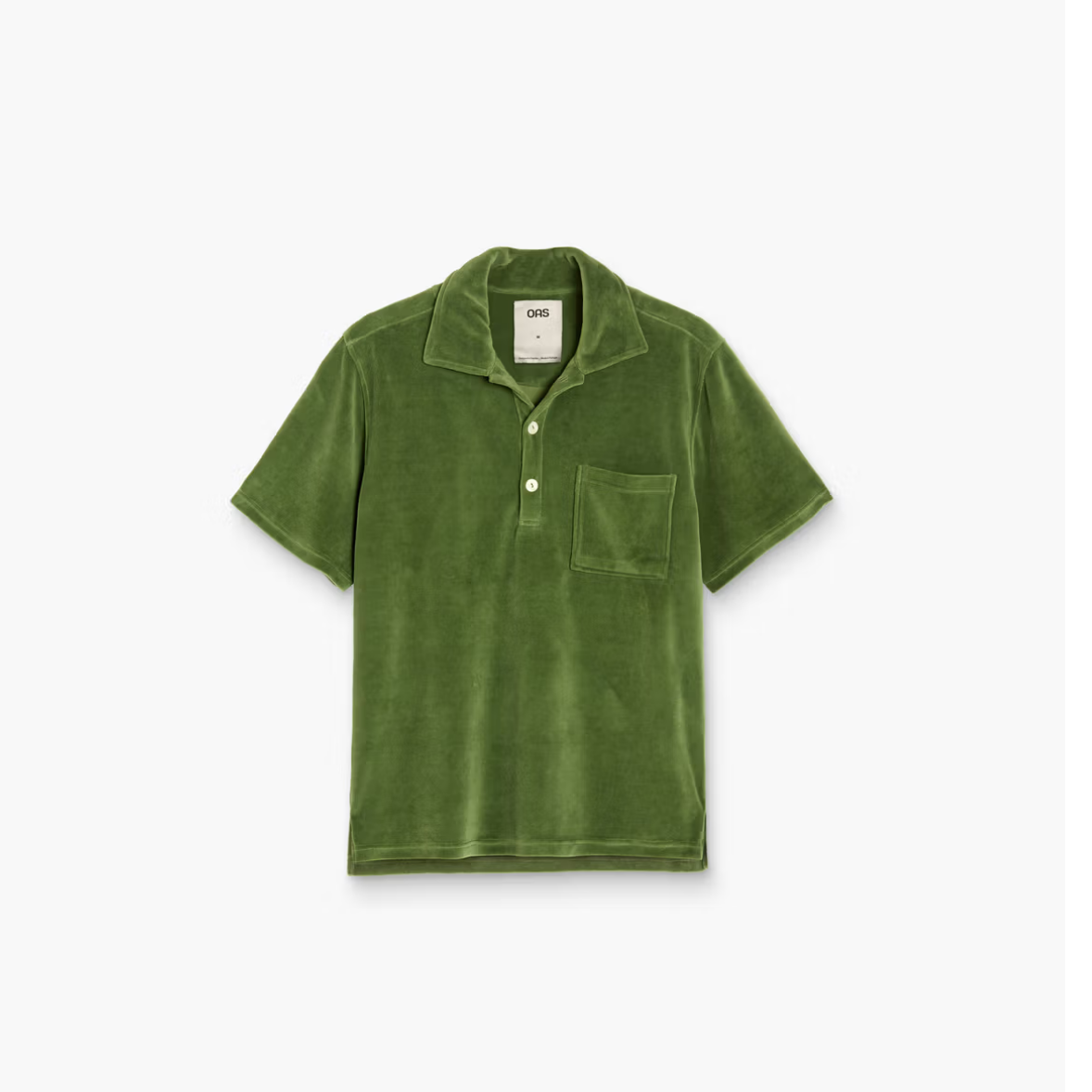 Green Girona Velour Shirt