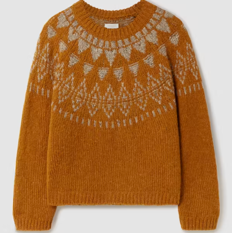 Harvest Yoke Donegal Sweater