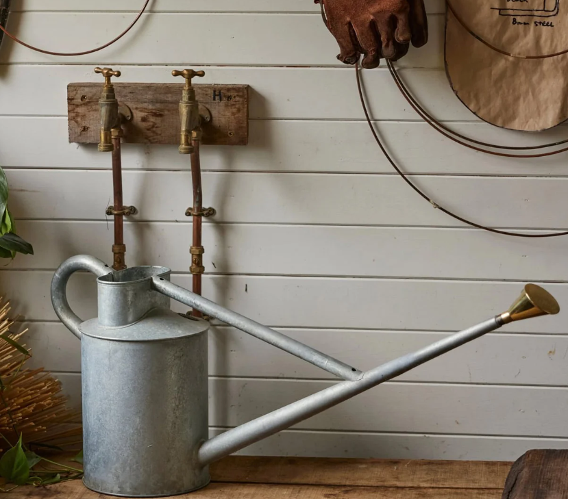 The Warley Fall HDG One Gallon Galvanized Watering Can