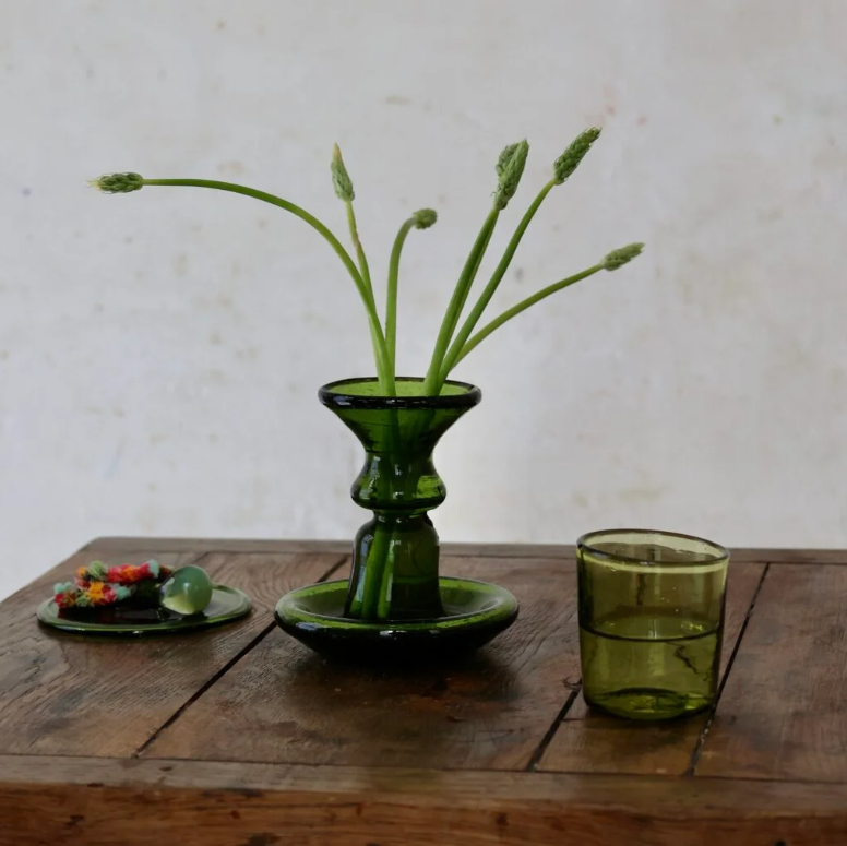 Porta Candele Piccolo Candle Holder Olive