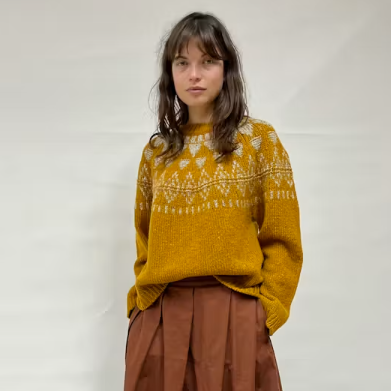 Harvest Yoke Donegal Sweater