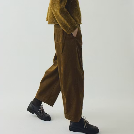 Twisted Seam Cord Trousers