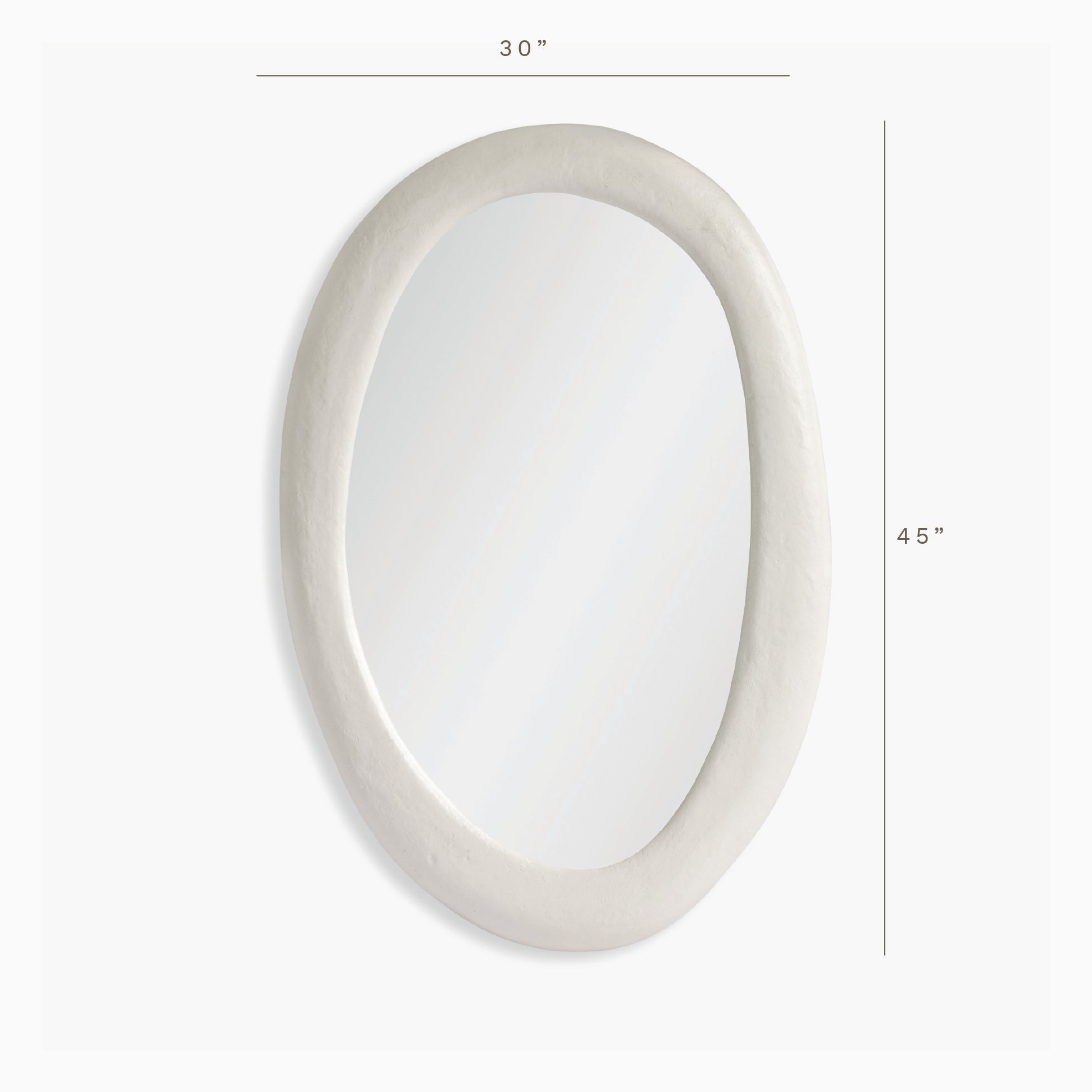 Simone Plaster Mirror