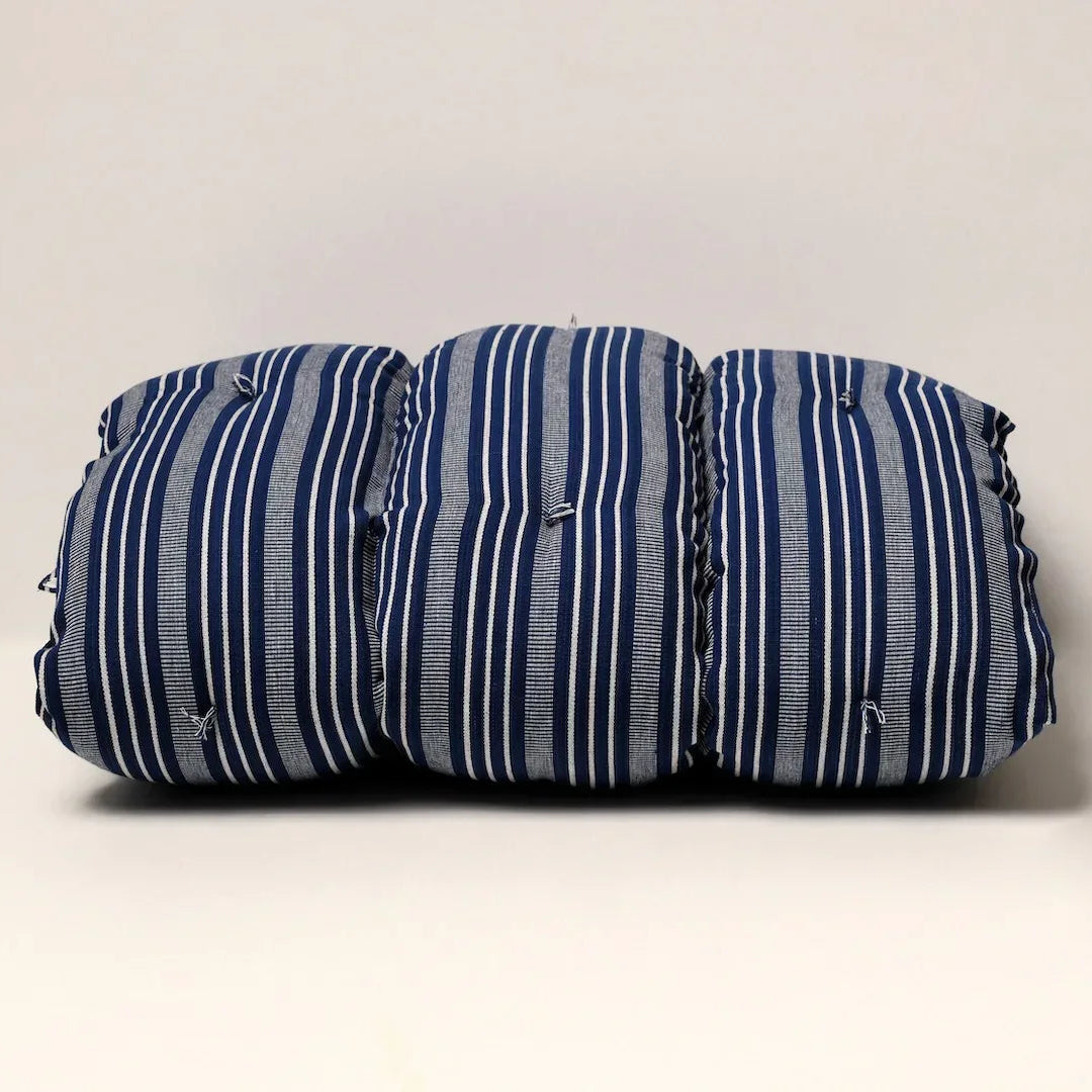 Overlay Mattress Topper Navy Stripe