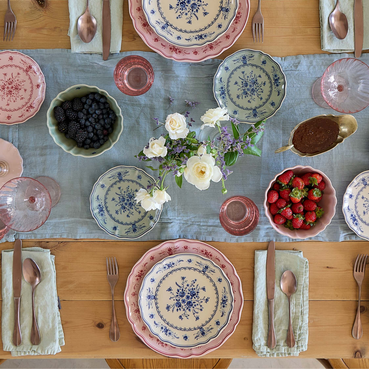 Costa Nova Vila Set of 4 Dinner Plates