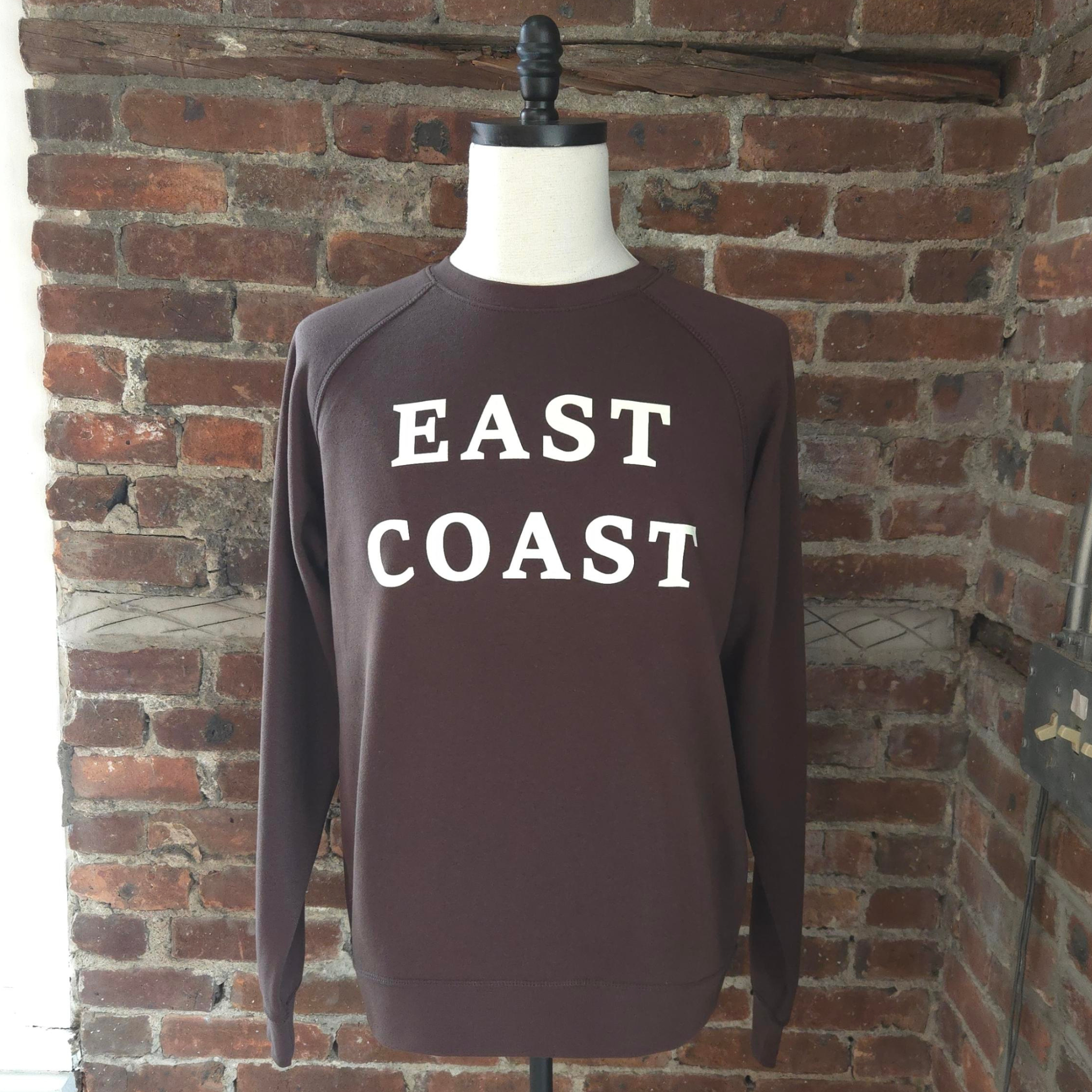 East Coast Sweatshirt- Everyday Lightweight Edition (Brown)