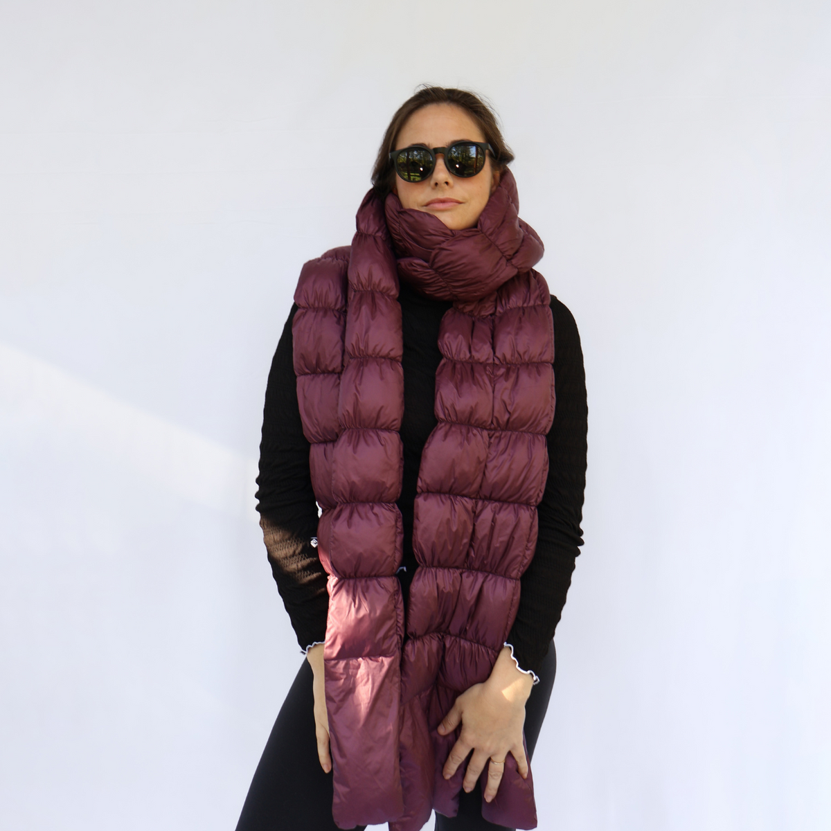 Puffy Quilted Scarf