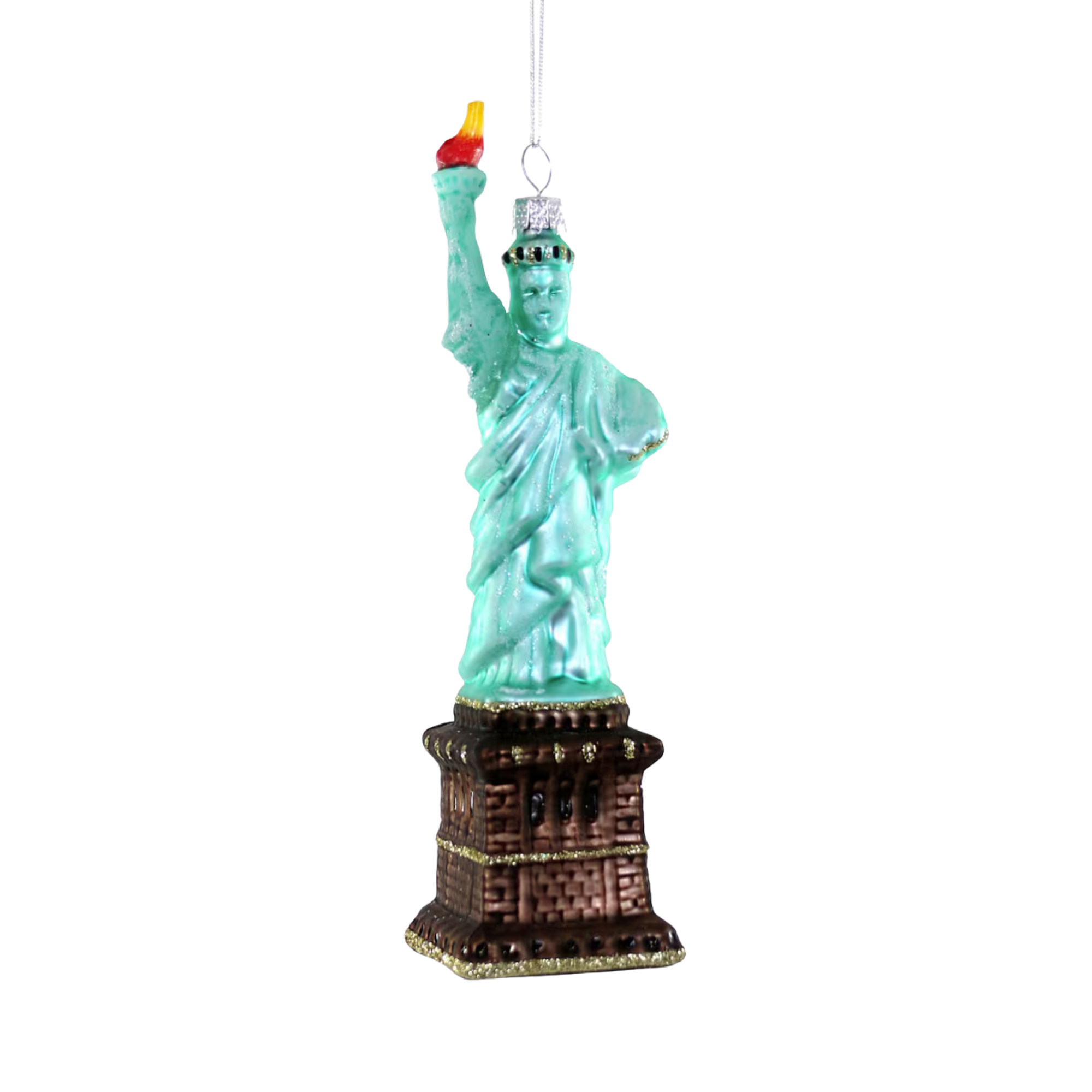 Statue of Liberty Glass Ornament