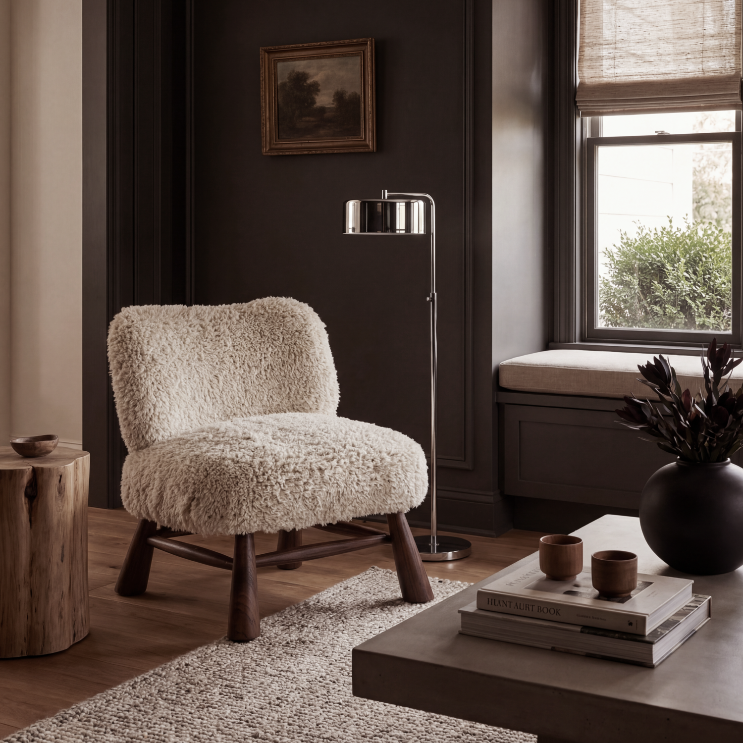 Marl Slipper Chair