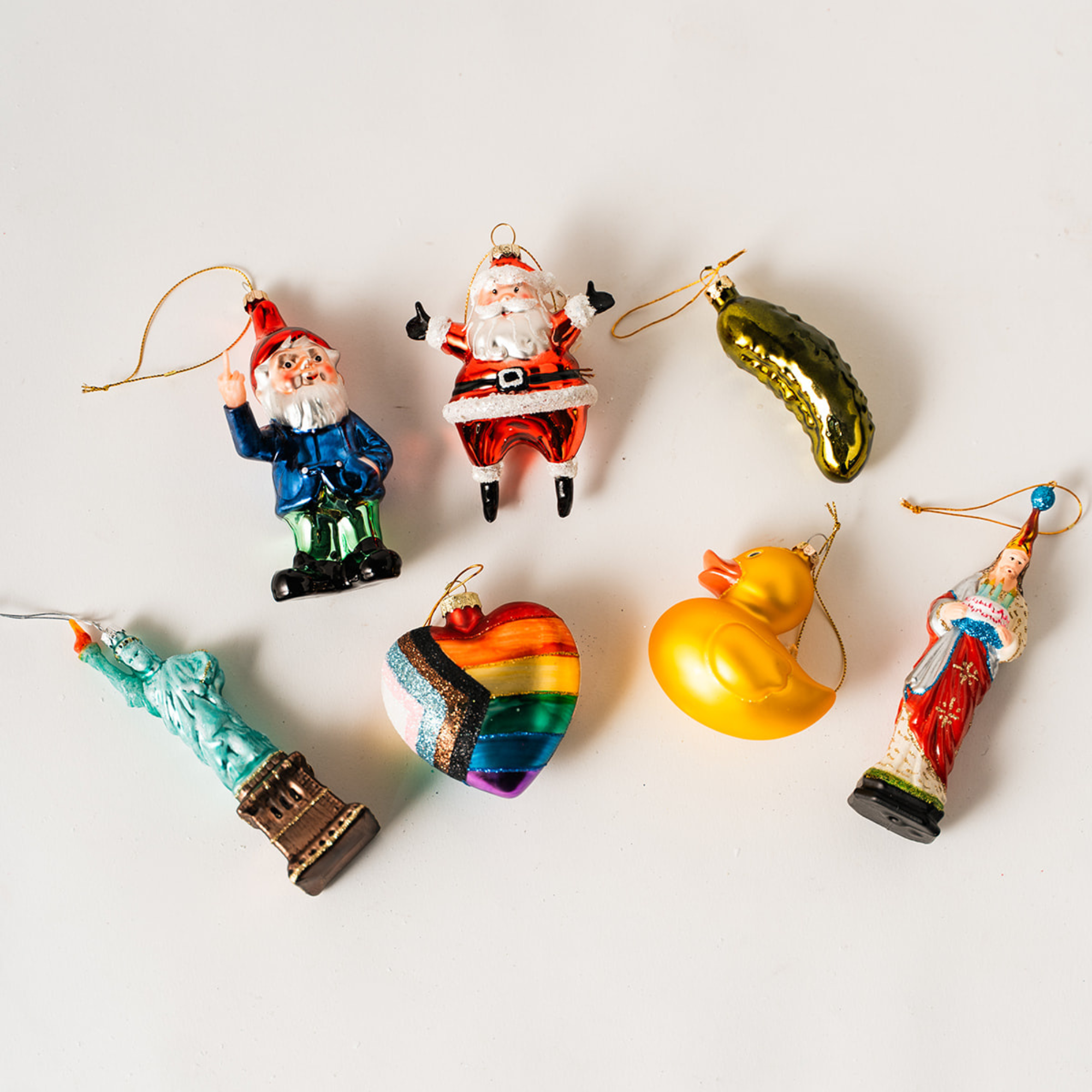 "Happy Birthday To Me" Glass Ornament