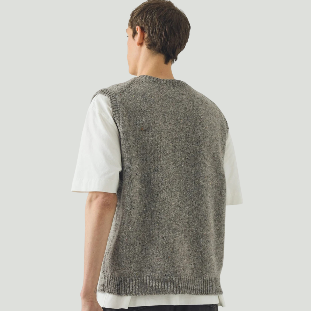 Donegal Wool Crew Neck Tank - Unisex