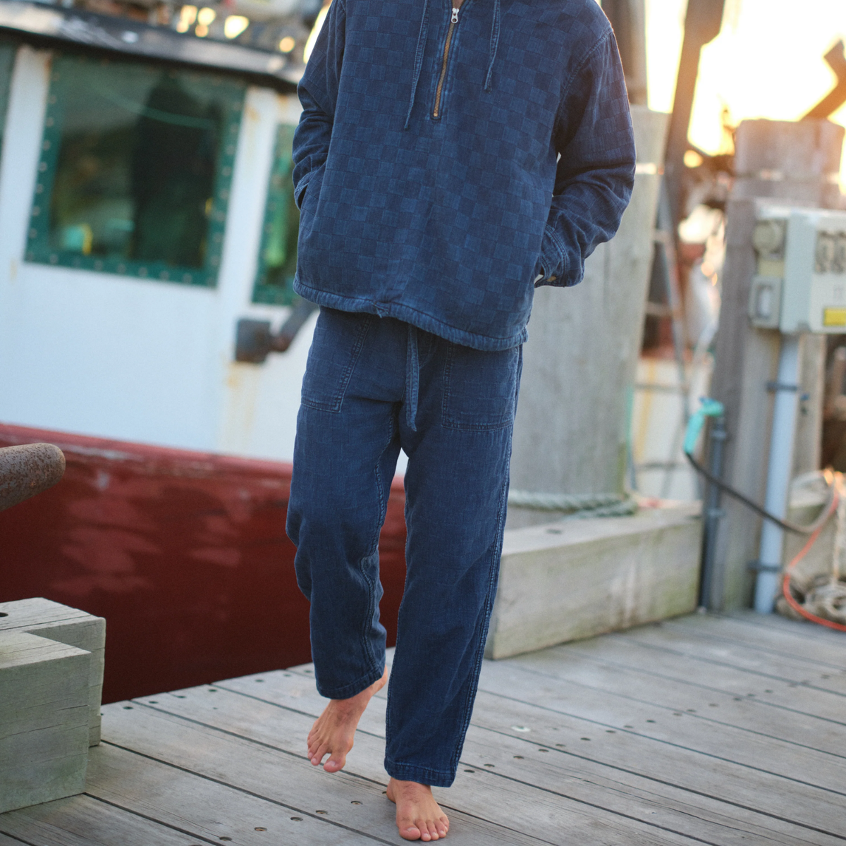 Harbor Patchwork Denim Pant - Unisex