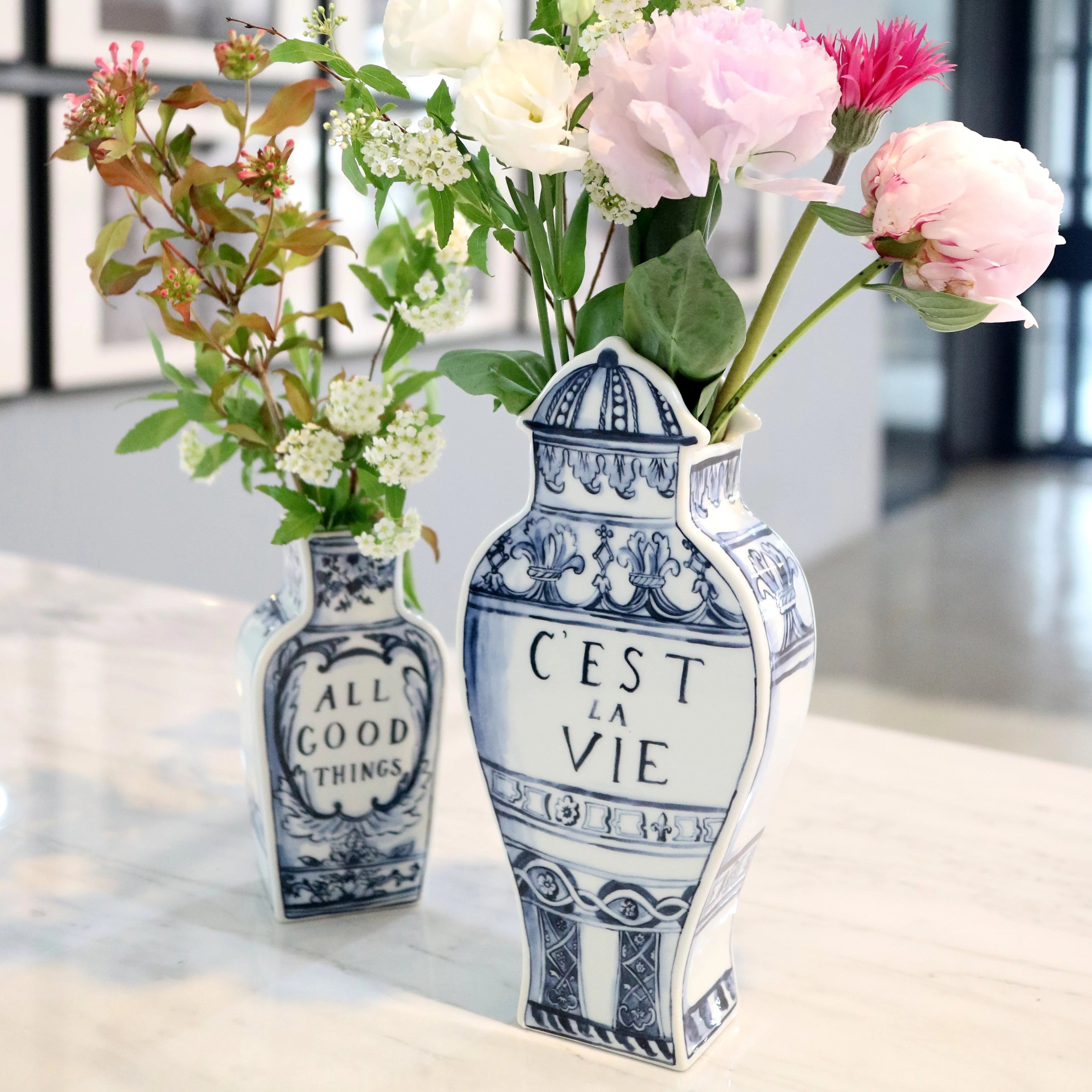 Well Versed 11" Vase