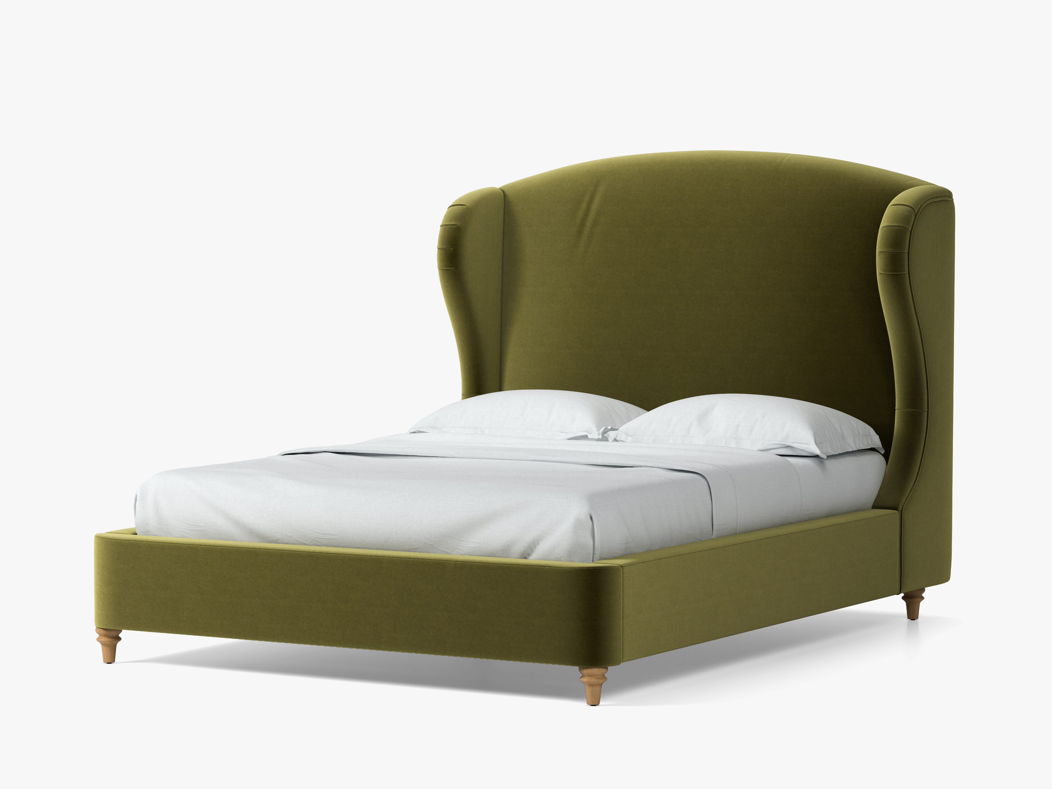 Whitmore Wing Back Bed