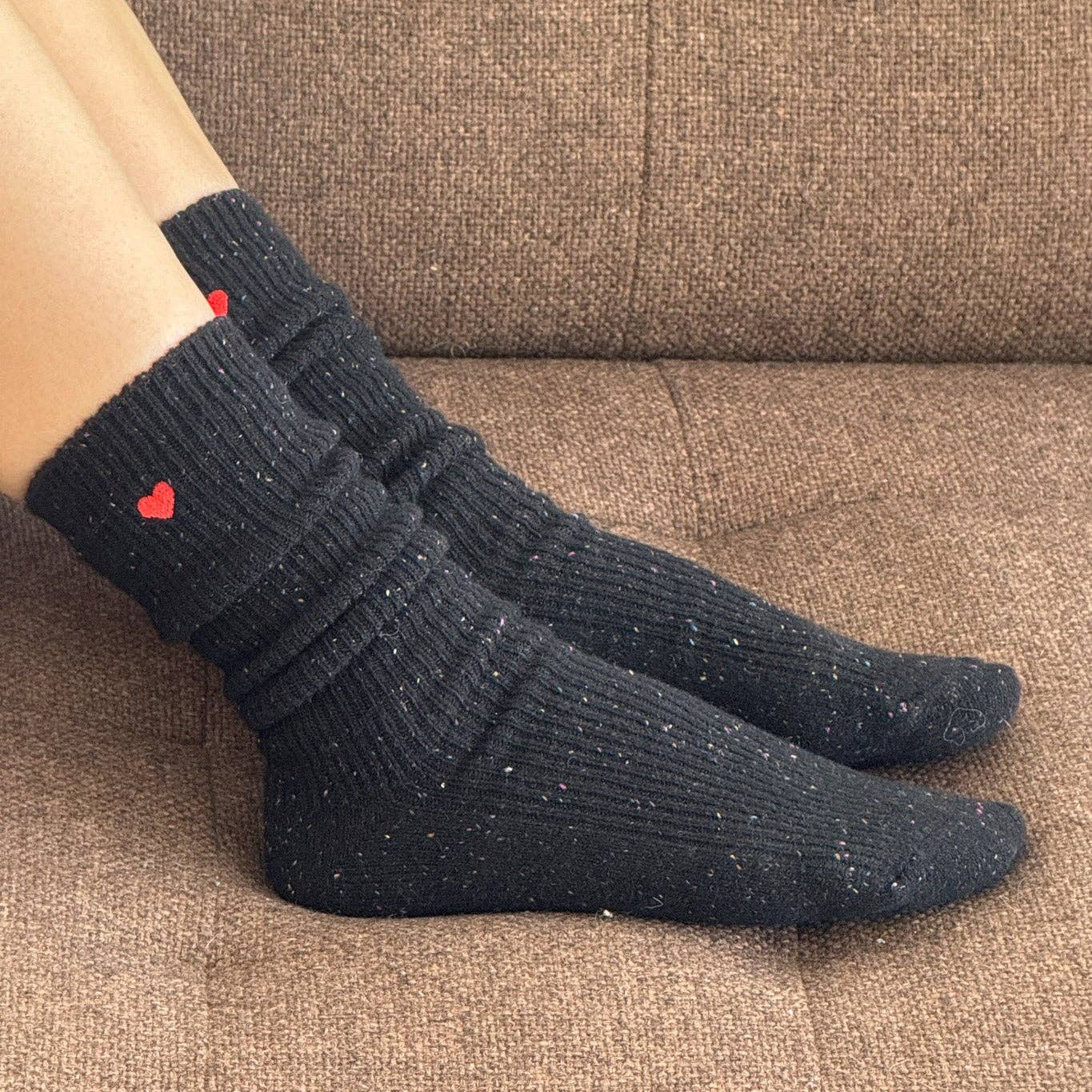 Embroidered Snow Socks