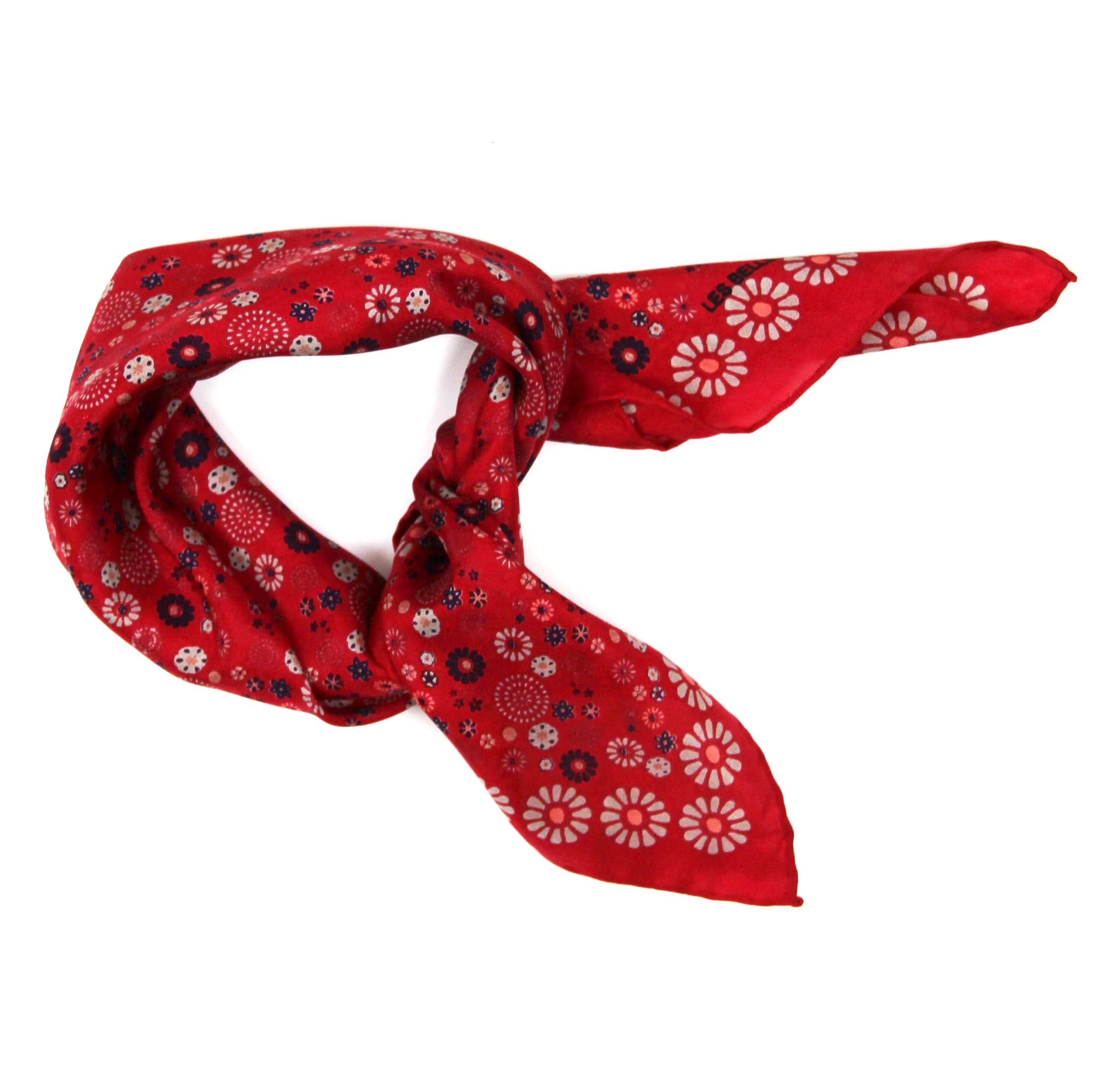 Mini Hanami Red Scarf