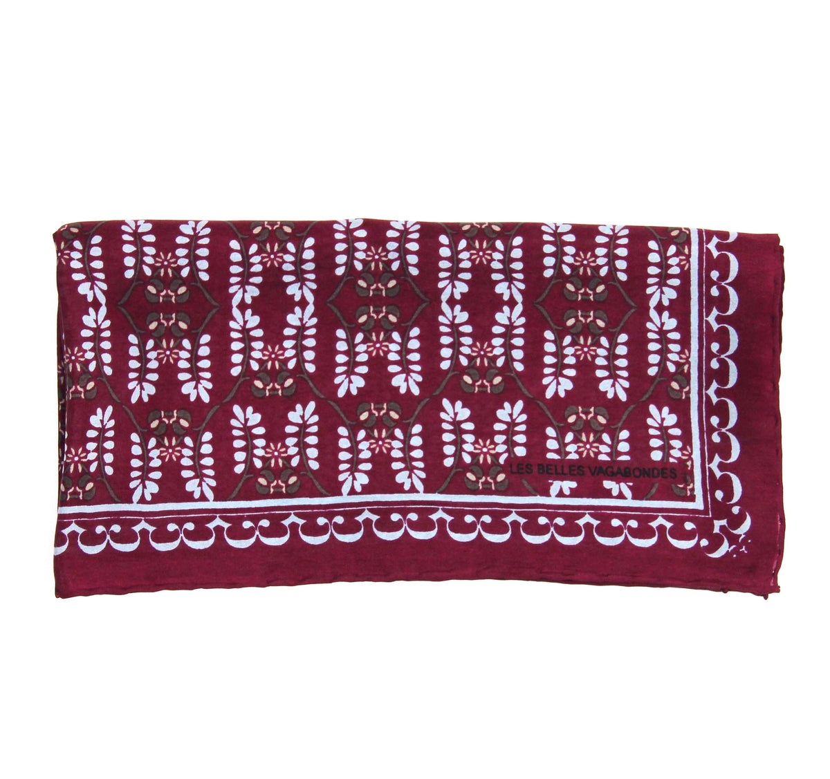 Mini Albertine Bordeaux Scarf