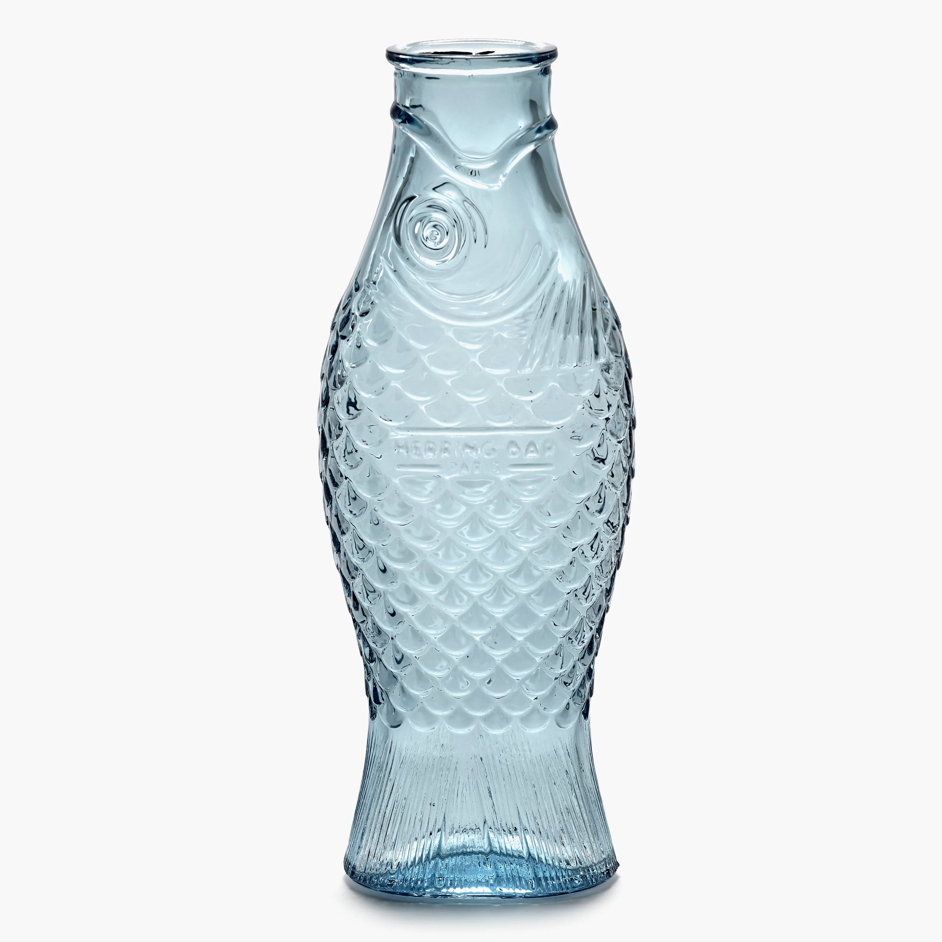 Fish & Fish Glass Bottle