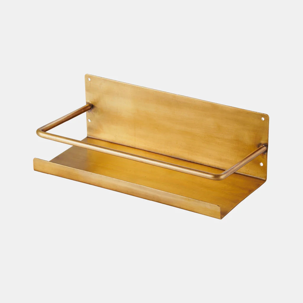 Fog Linen Brass Shelf