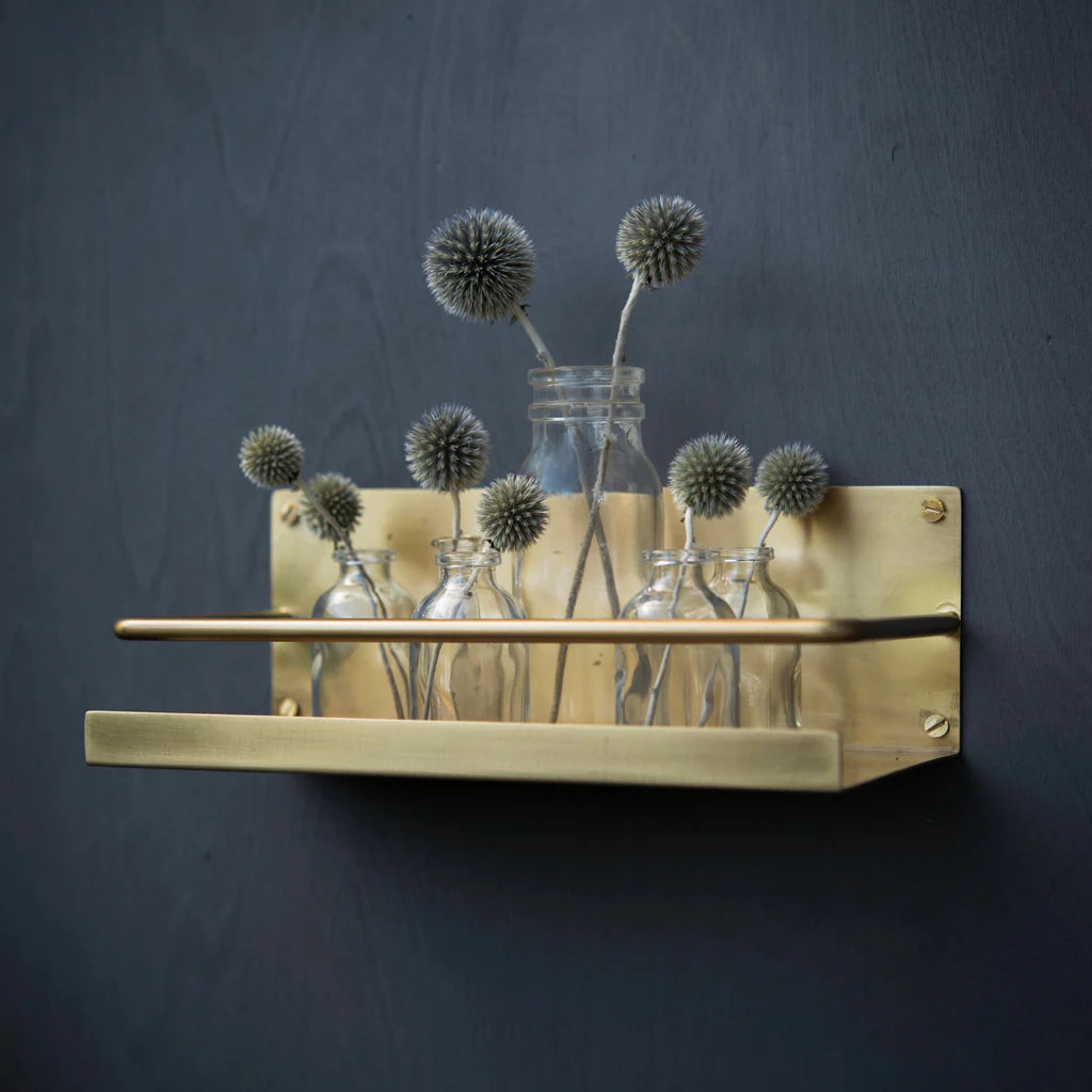 Fog Linen Brass Shelf