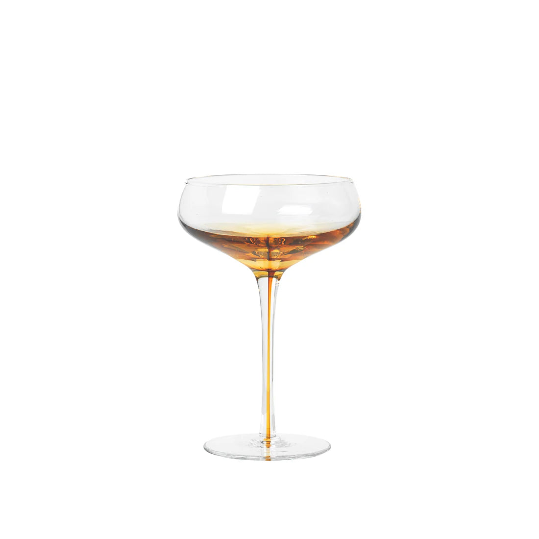 Broste Amber Cocktail Glass - set of 4