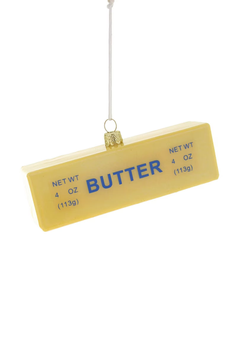 Stick of Butter Glass Ornament