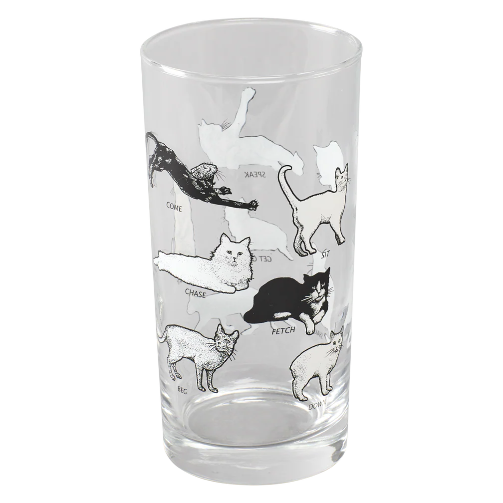 Cat Tricks - Highball Glass