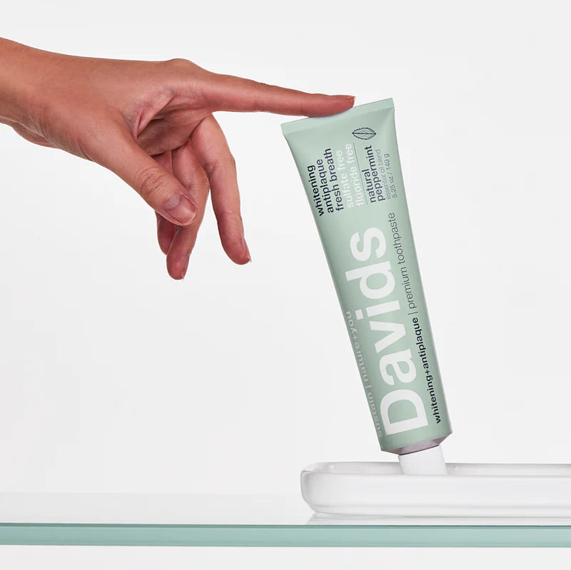 Davids Natural Toothpaste - Peppermint - 5.25 oz