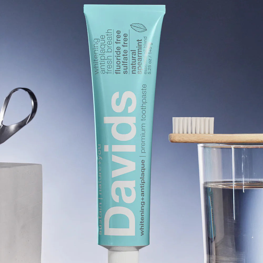 Davids Natural Toothpaste - Spearmint - 5.25 oz