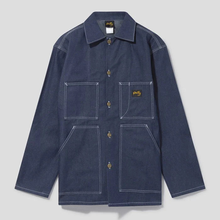 Shop Jacket - Indigo Denim