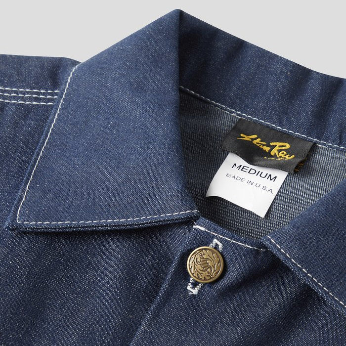 Shop Jacket - Indigo Denim
