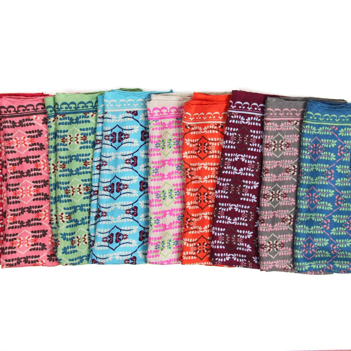 Mini Albertine Bordeaux Scarf