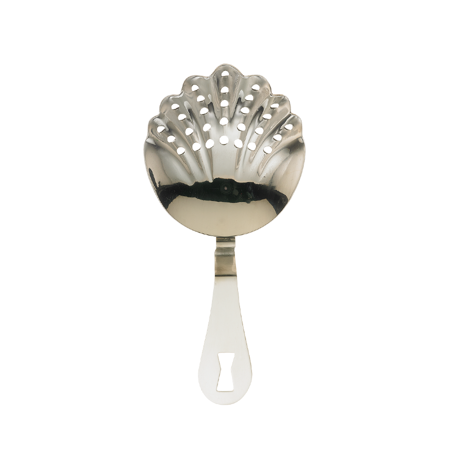 Barfly Scalloped Julep Strainer - Stainless Steel