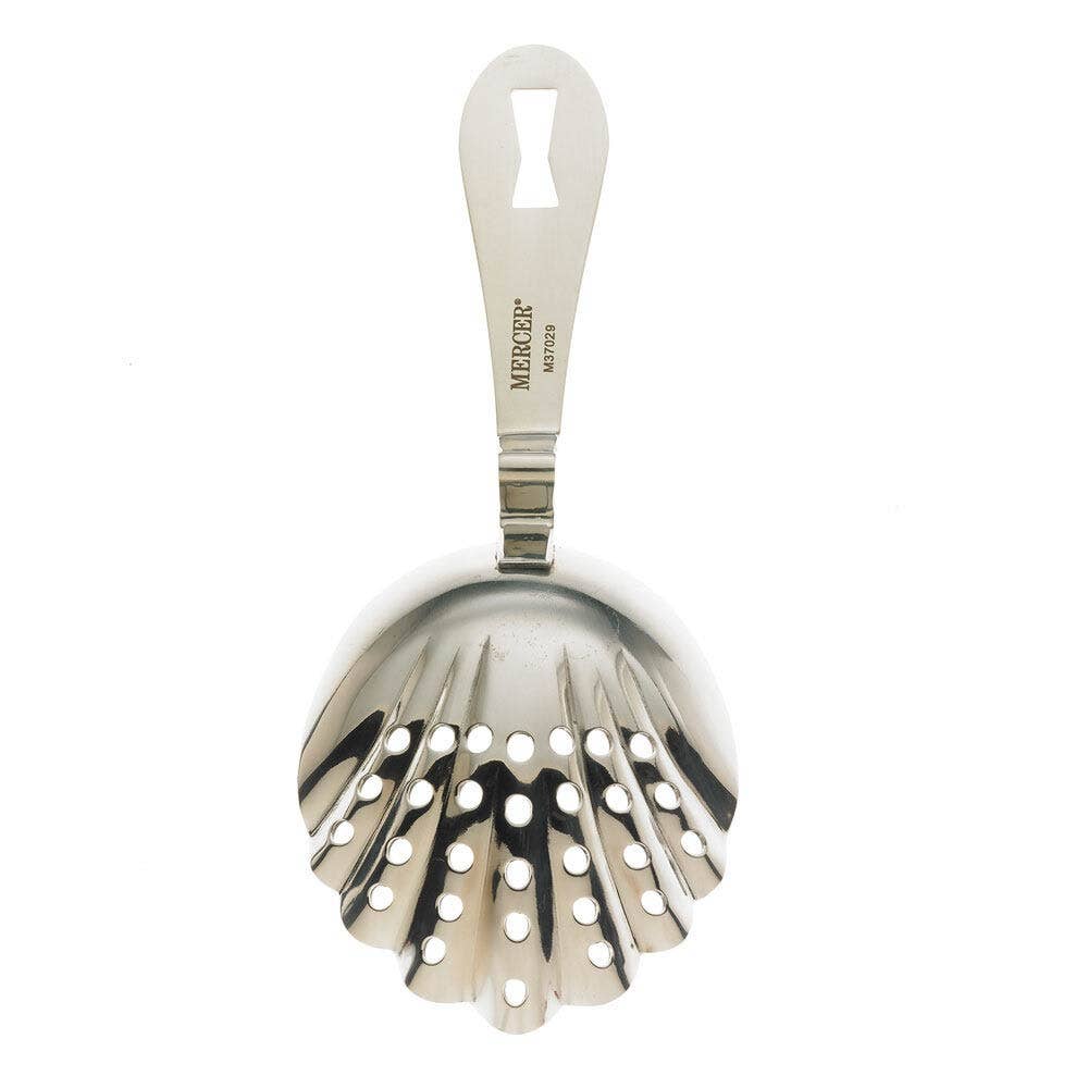 Barfly Scalloped Julep Strainer - Stainless Steel