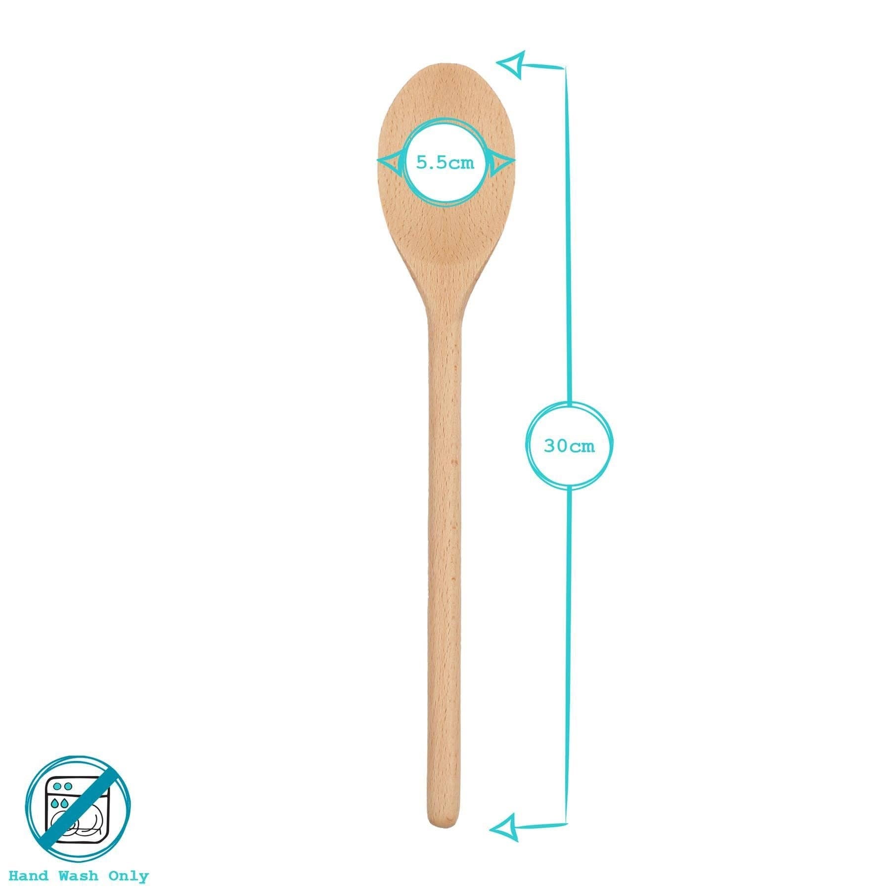Wooden Heart Cooking Spoon