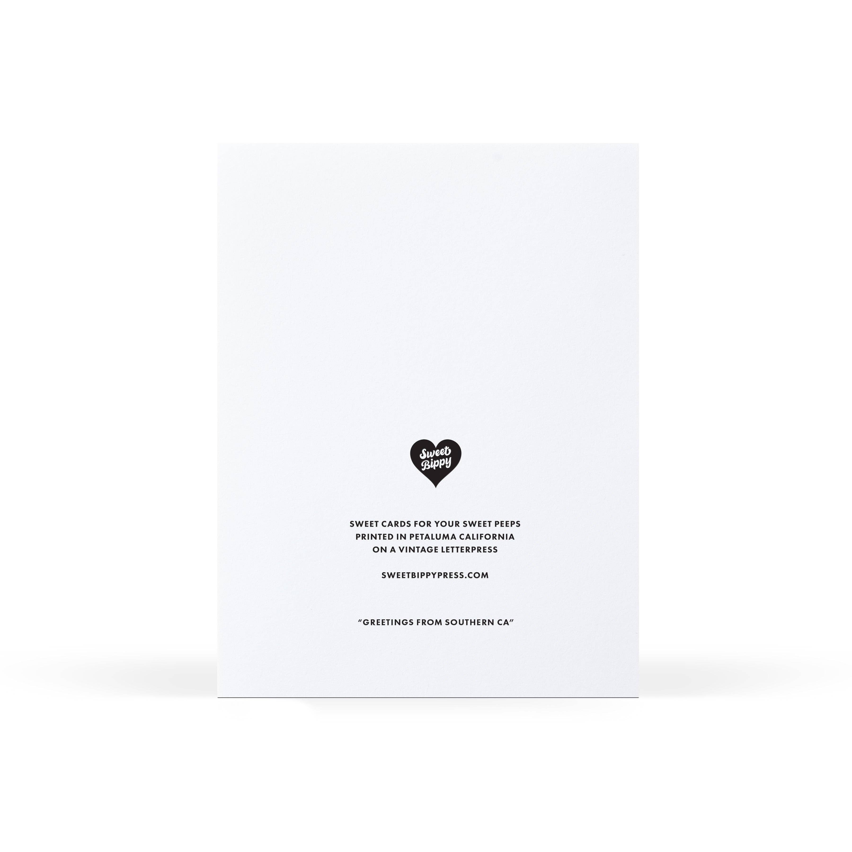 Forever and Ever Foil Wedding Card