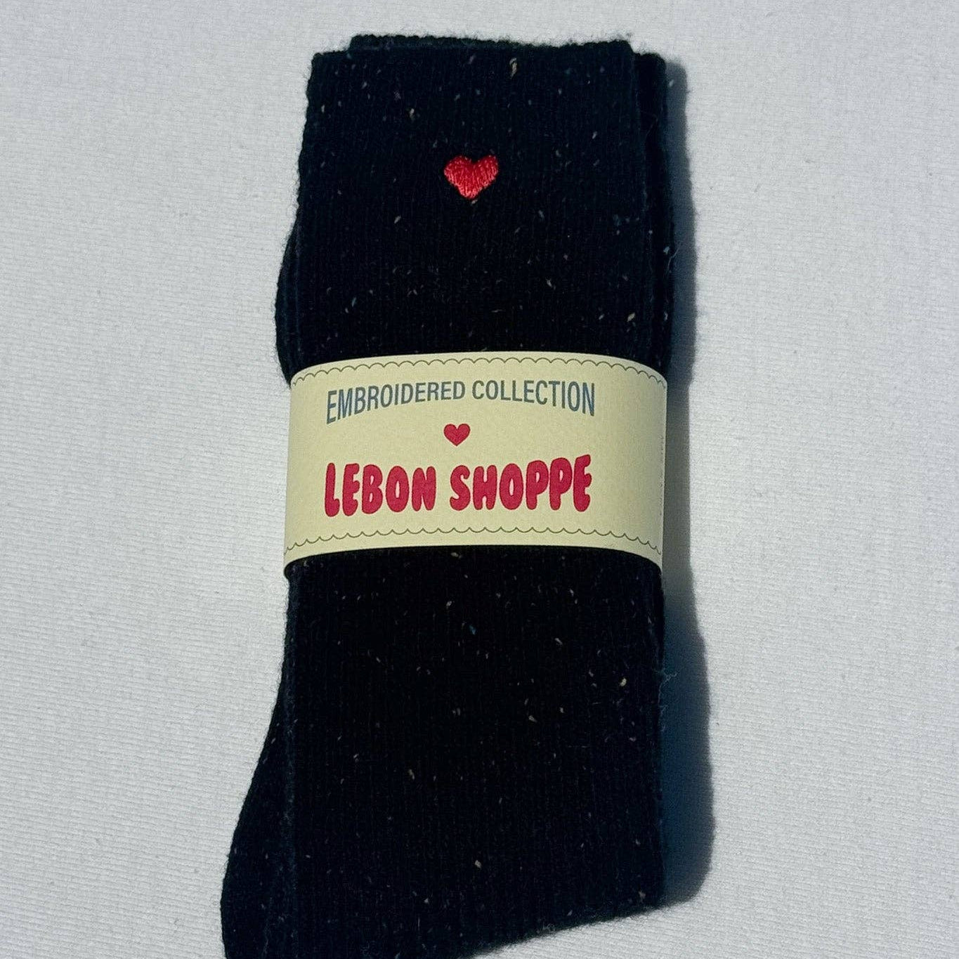 Embroidered Snow Socks