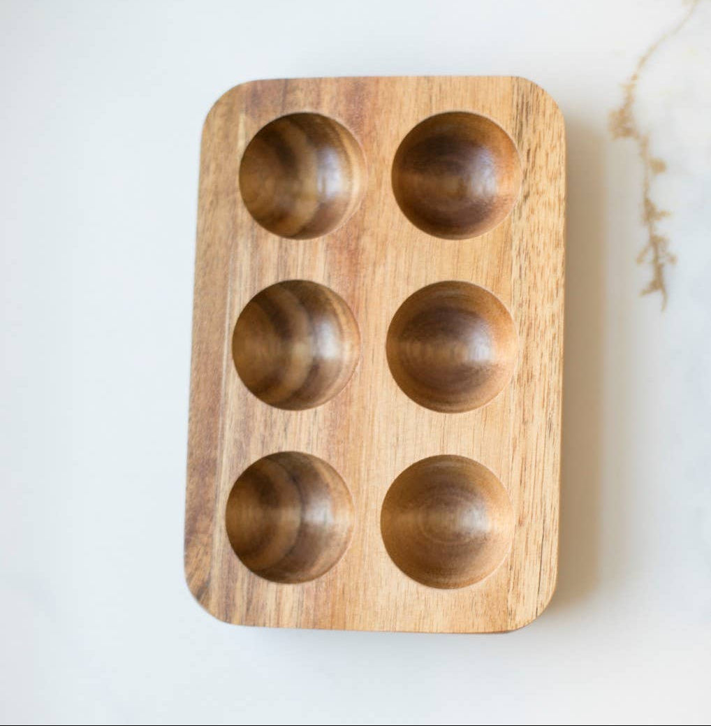Wooden Egg Holder