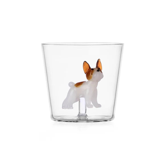 French Bulldog Glass Tumbler