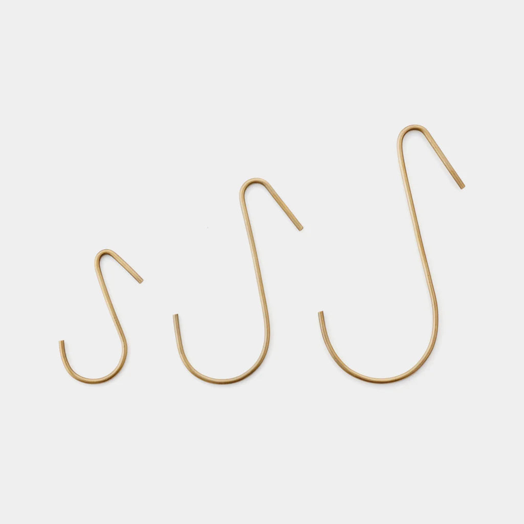 Brass J Hook