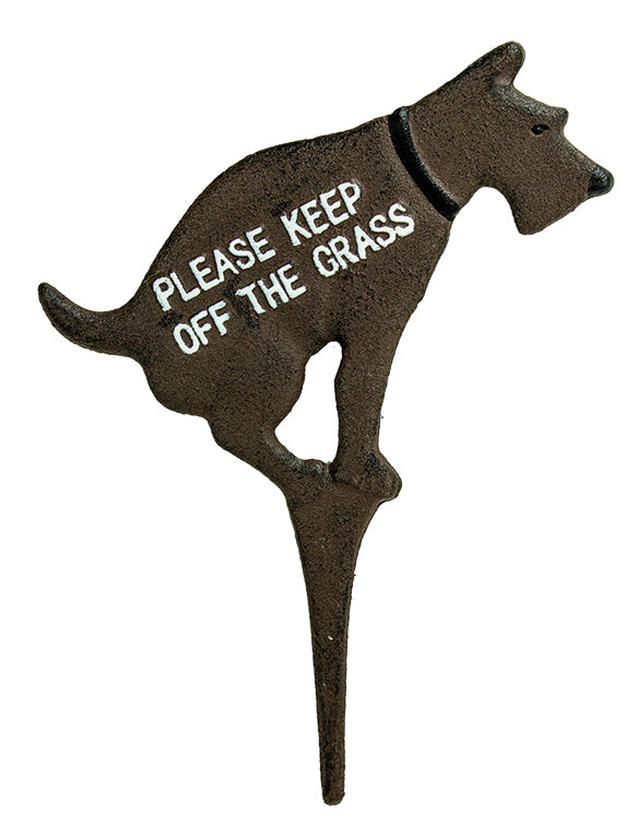 Keep Off the Grass - metal sign
