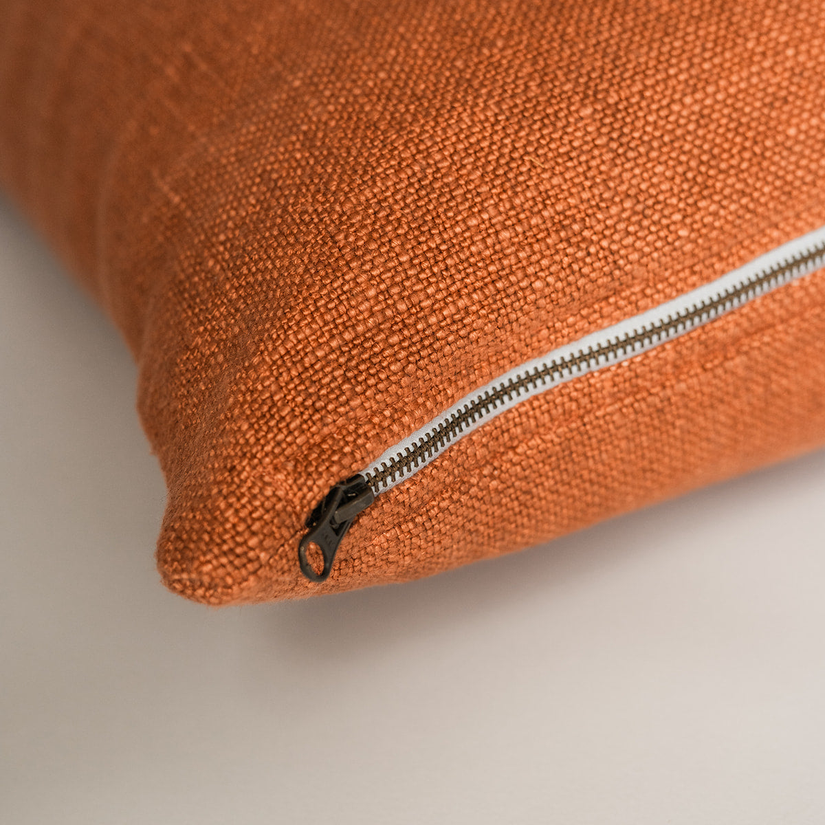 Luxe Linen Knife Edge Square Throw Pillow