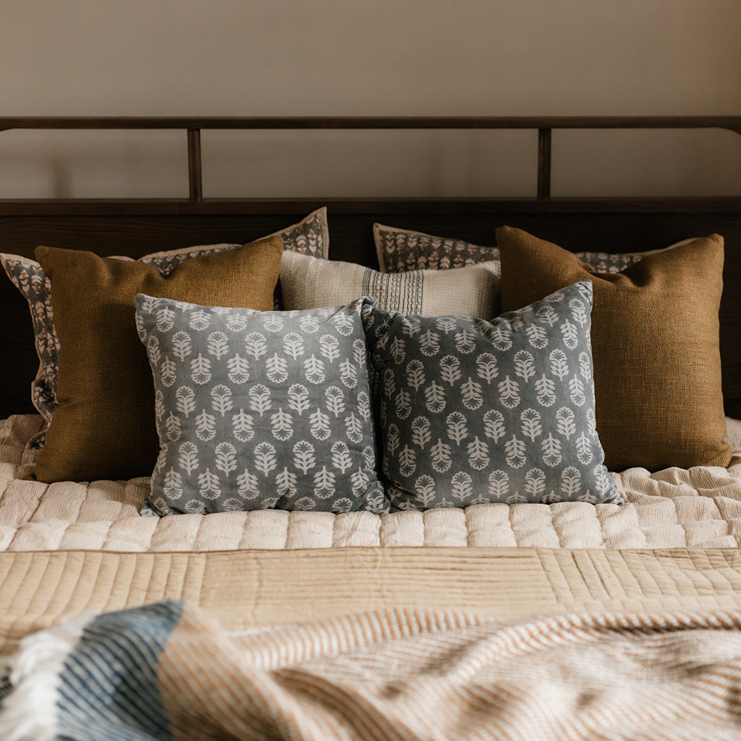 Bud Velvet Pillow