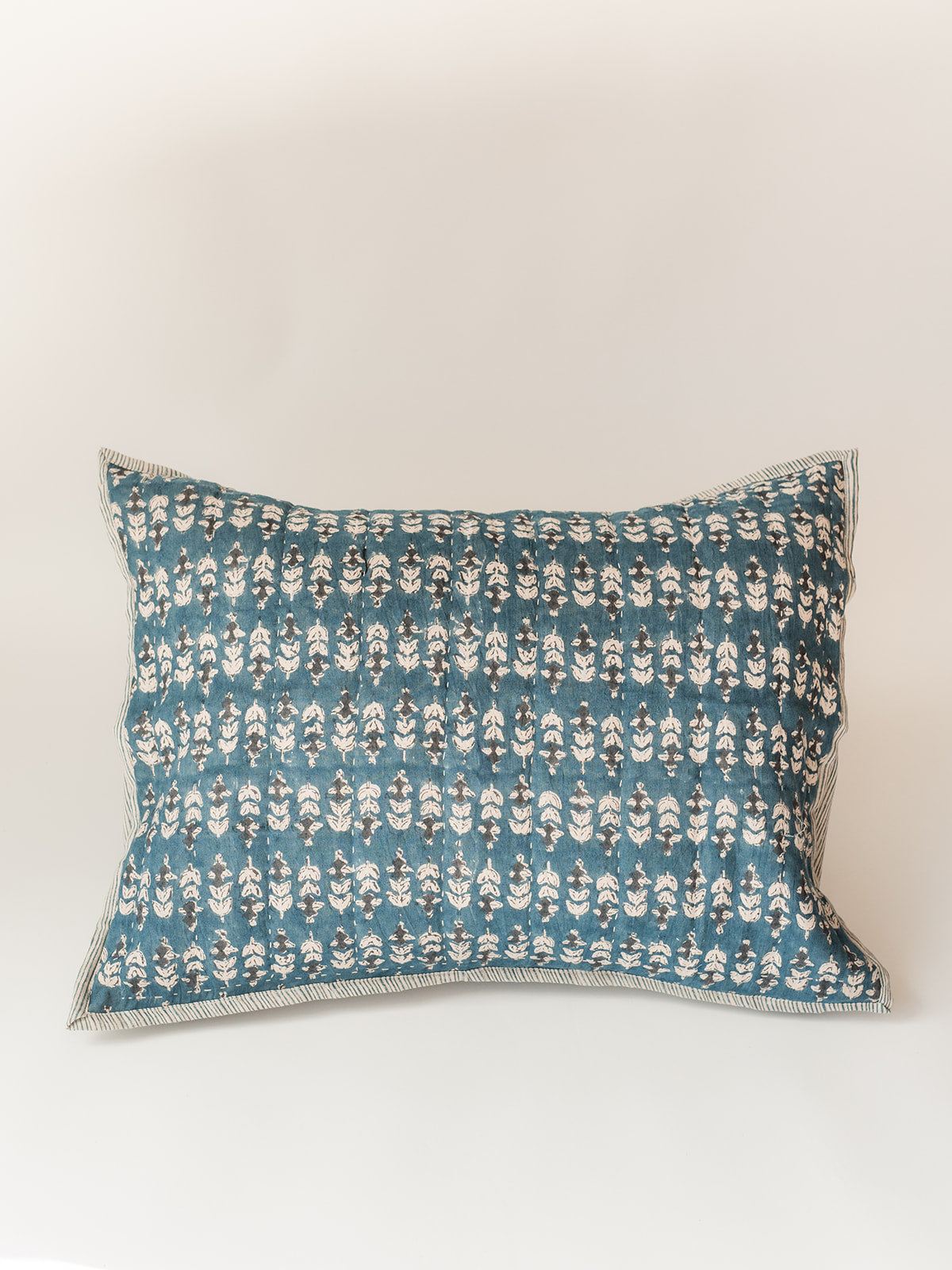 Blossom Block Print Shams S/2