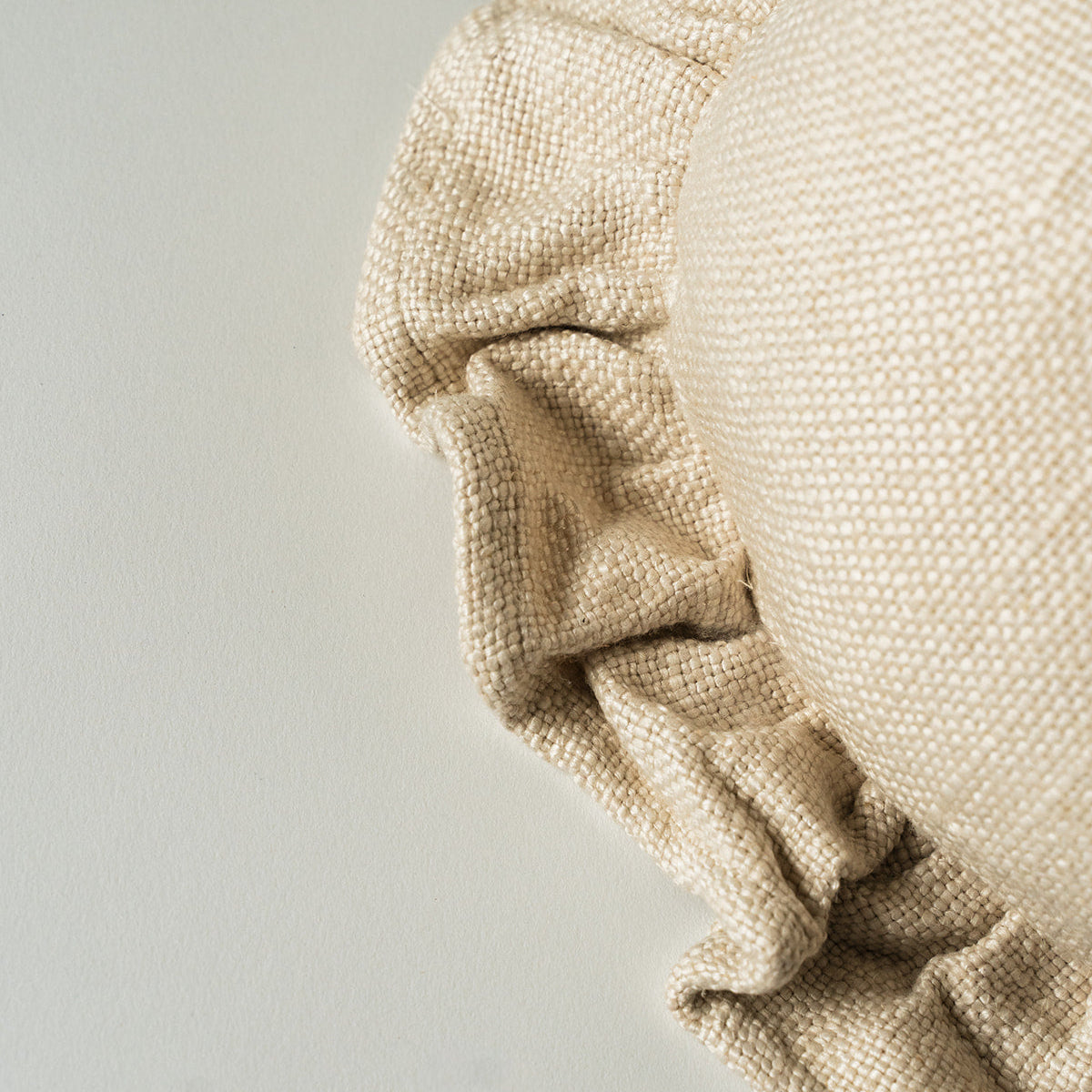 Luxe Linen Ruffle Pillow